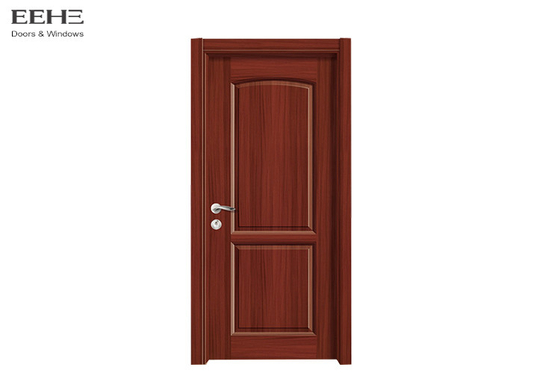 Porta vuota rossa impermeabile del legname del centro affinchè facile residenziale installino