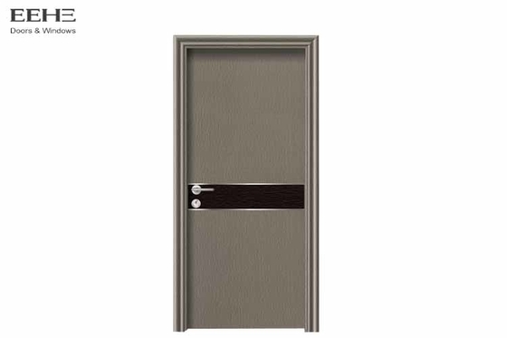 Porte interne rivestite del PVC del MDF, porte di legno interne residenziali del composto di effetto